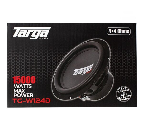 Targa 15000W 12" Wolf Subwoofer [TG-W124D]