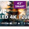 JVC 43" LT-43NQ7165 120Hz 4K QLED Smart TV
