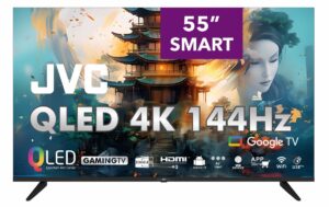 JVC 55" LT-55NQ7165 144Hz 4K QLED Google Smart TV