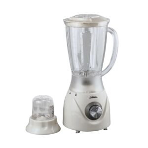 Spb-3015-1 SUNBEAM 2 IN 1 PLASTIC BLENDER 300 W Mixer Grinder (2 Jars, white)