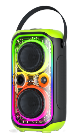 JVC speaker is portable party Model Number XS-N4112PB BF