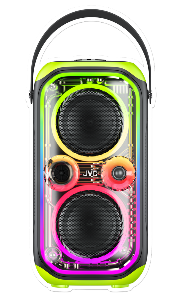 JVC speaker is portable party Model Number XS-N4112PB BF