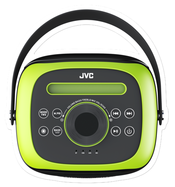 JVC speaker is portable party Model Number XS-N4112PB BF