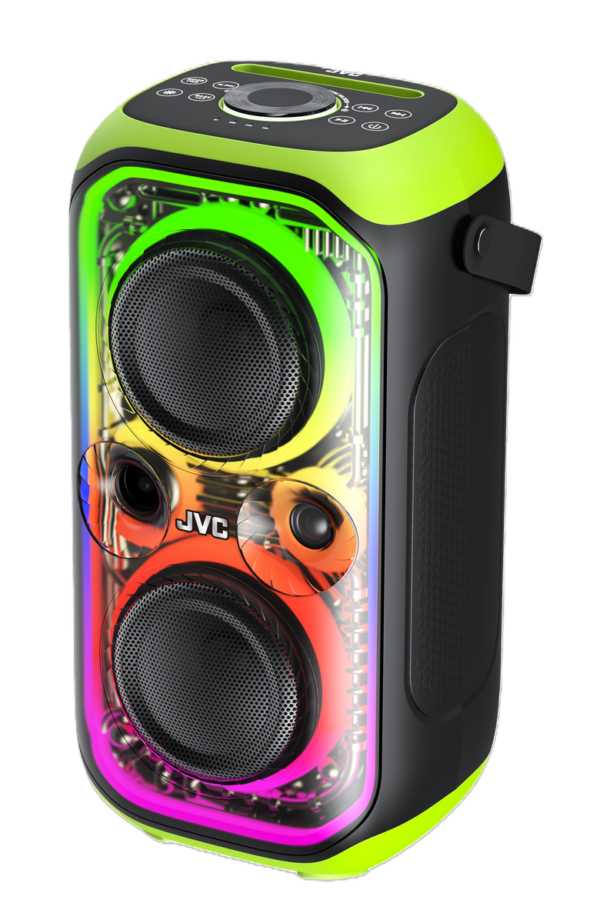 JVC speaker is portable party Model Number XS-N4112PB BF
