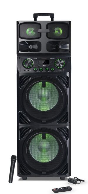 JVC Portable Bluetooth Speaker 2400W PMPO Model Number XS-N819PBA