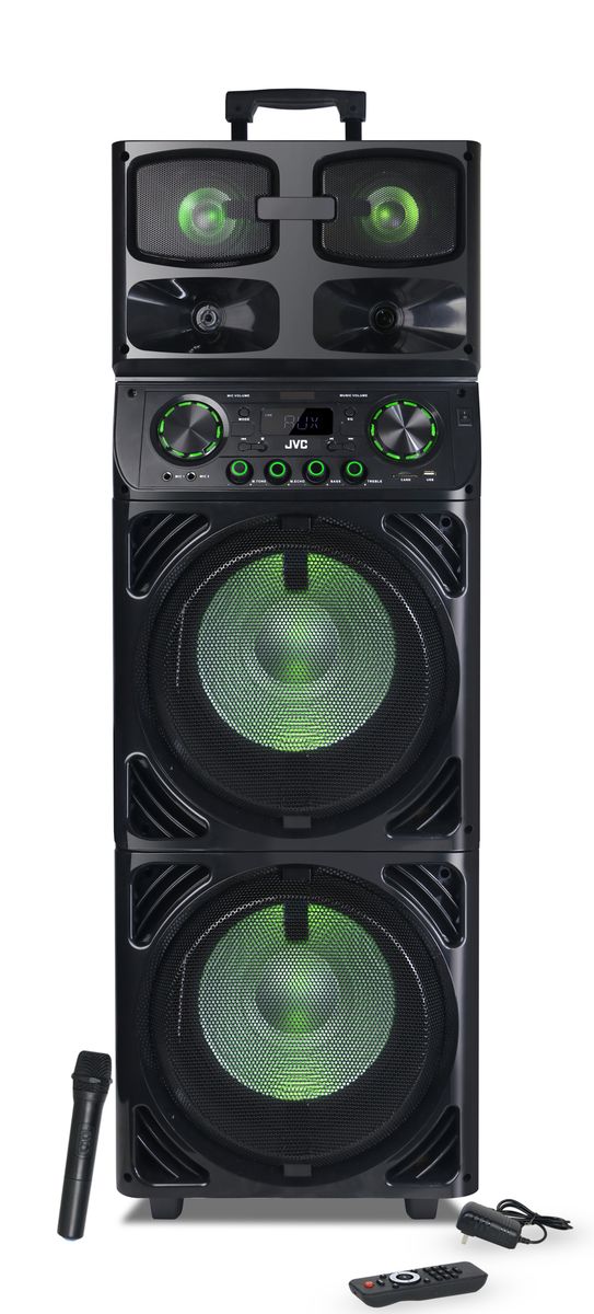 JVC Portable Bluetooth Speaker 2400W PMPO Model Number XS-N819PBA