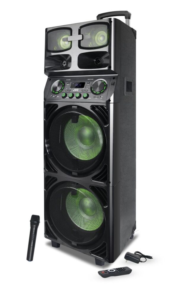 JVC Portable Bluetooth Speaker 2400W PMPO Model Number XS-N819PBA
