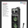 JVC Portable Bluetooth Speaker 2400W PMPO Model Number XS-N819PBA