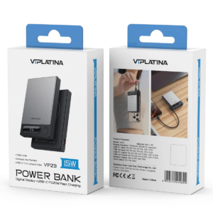 VIPLatina VP23 Digital Display Plus PD 20W Power Bank