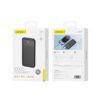 PX109-2 10,000mAh Dual USB output fast charging power bank black PX109