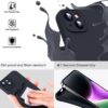 Silicone Cover + PROTECTOR  Compatible With i Phone