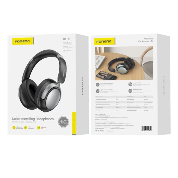 Foldable Noise-Cancelling Headphones BL56
