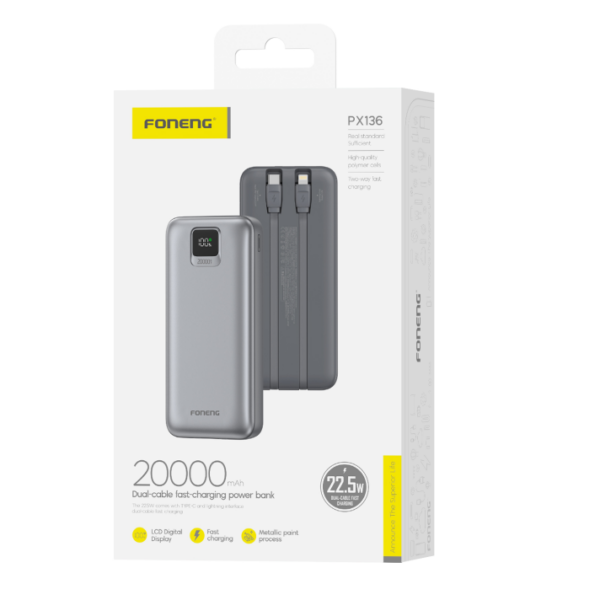 px135.1 Foneng PX136 20000mAh Power Bank