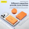 px156.2 Foneng Px156 Ultra Thin fast Charging Wireless Power Bank - Orange